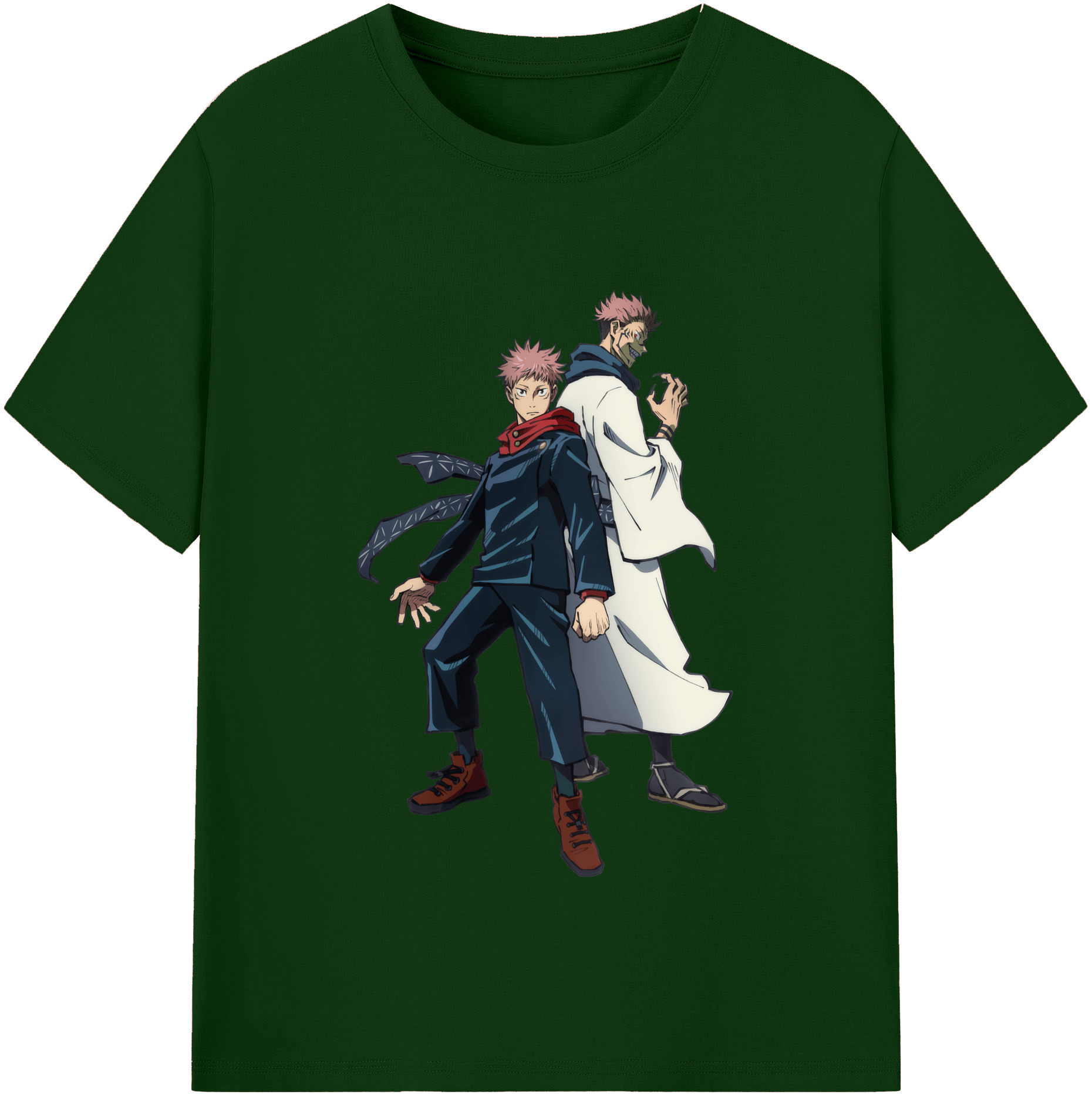 （画像用） 呪術廻戦 Jujutsu Kaisen 綿100％半袖Tシャツ（フロントプリント）
